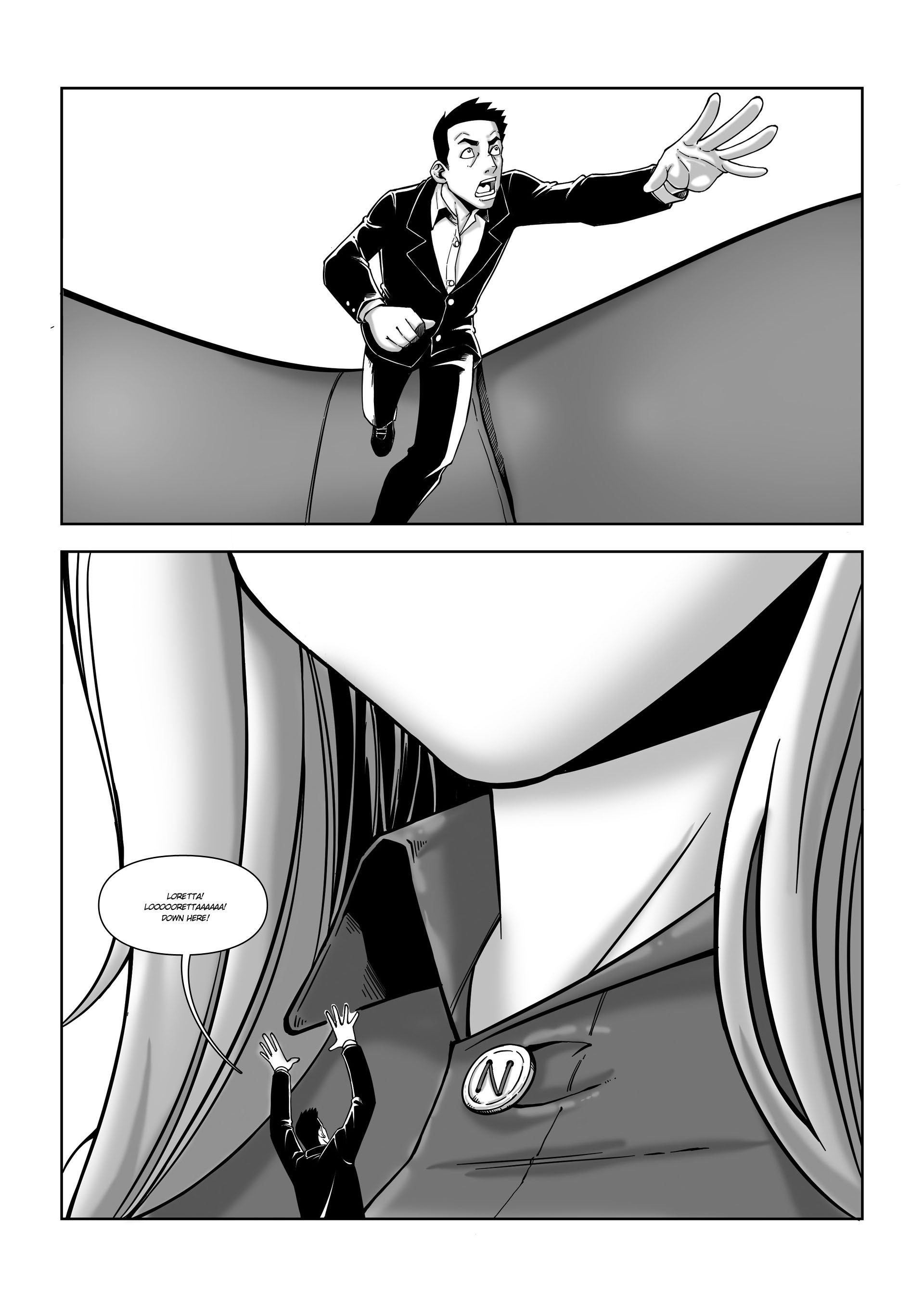 A Secretary’s Tale [Giantess Fan] - Chapter 1 — Page 33