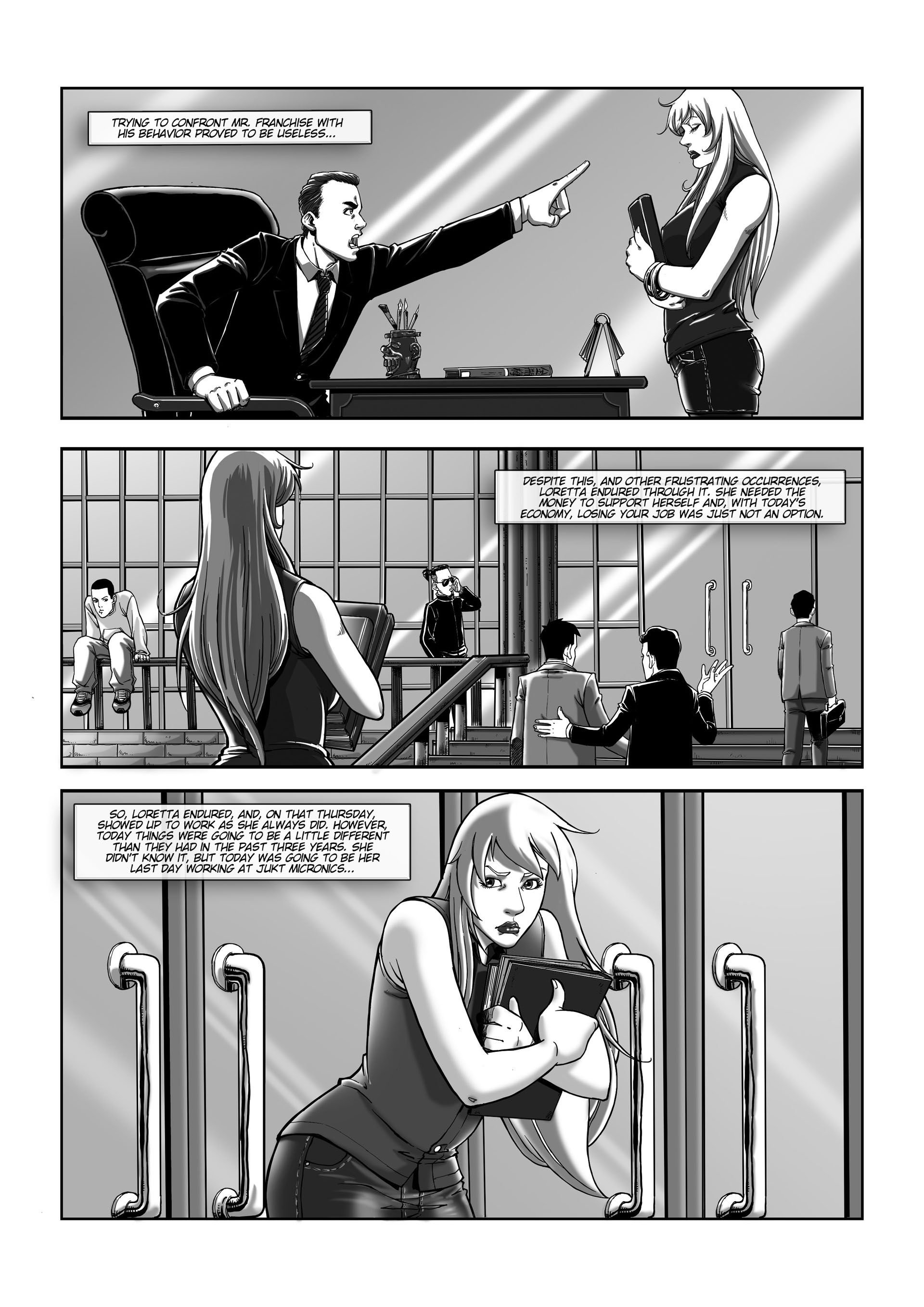 A Secretary’s Tale [Giantess Fan] - Chapter 1 — Page 4