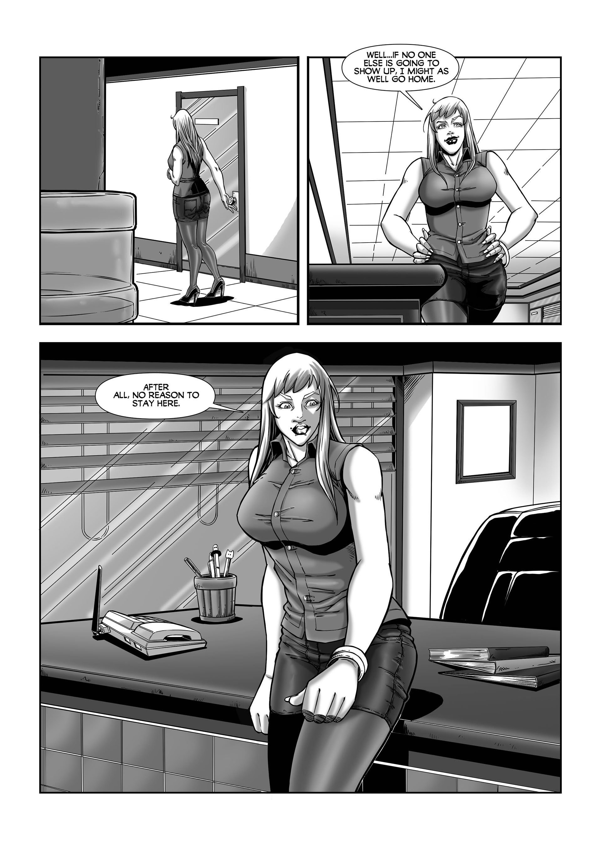 A Secretary’s Tale [Giantess Fan] - Chapter 2 — Page 28