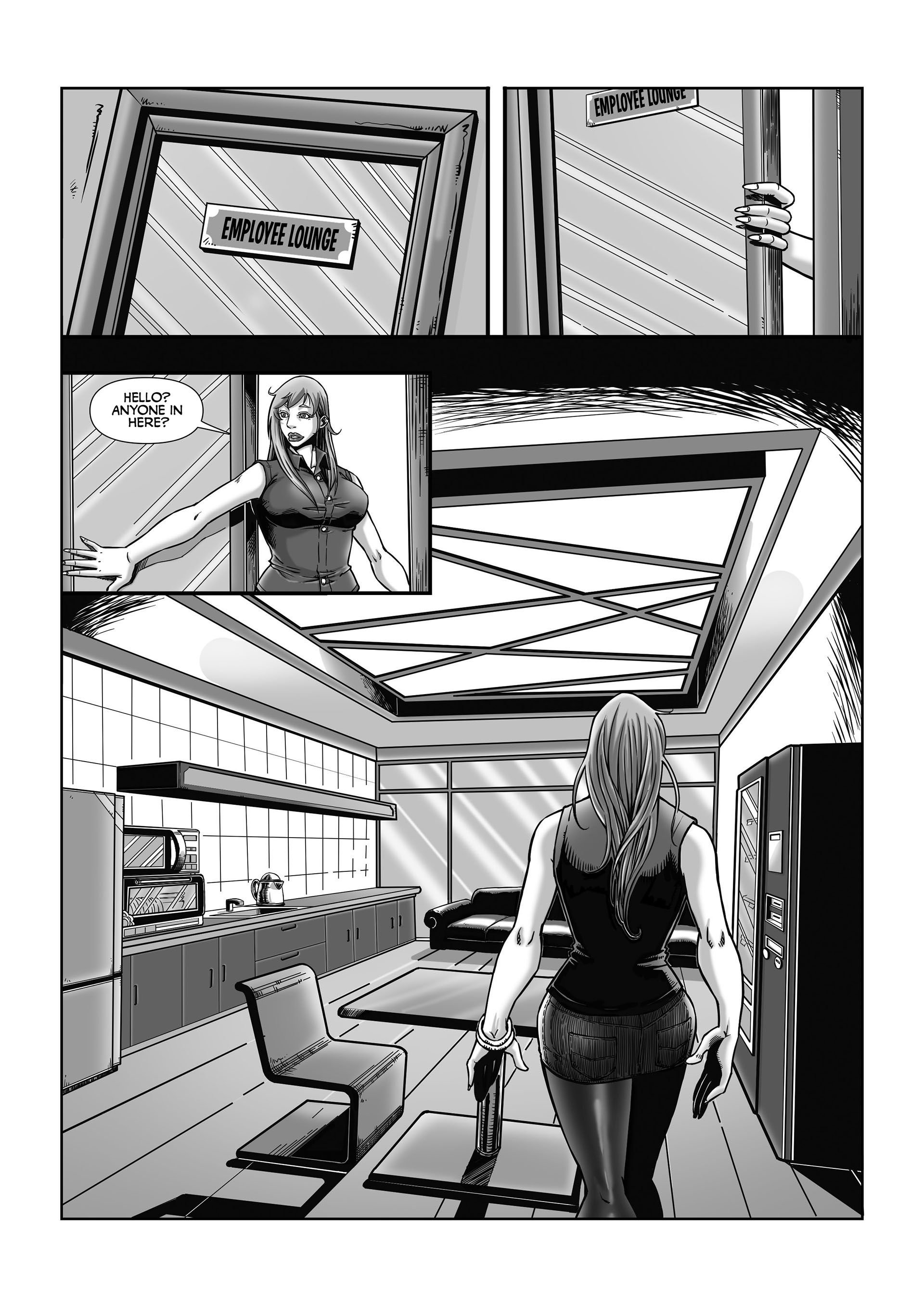 A Secretary’s Tale [Giantess Fan] - Chapter 2 — Page 8