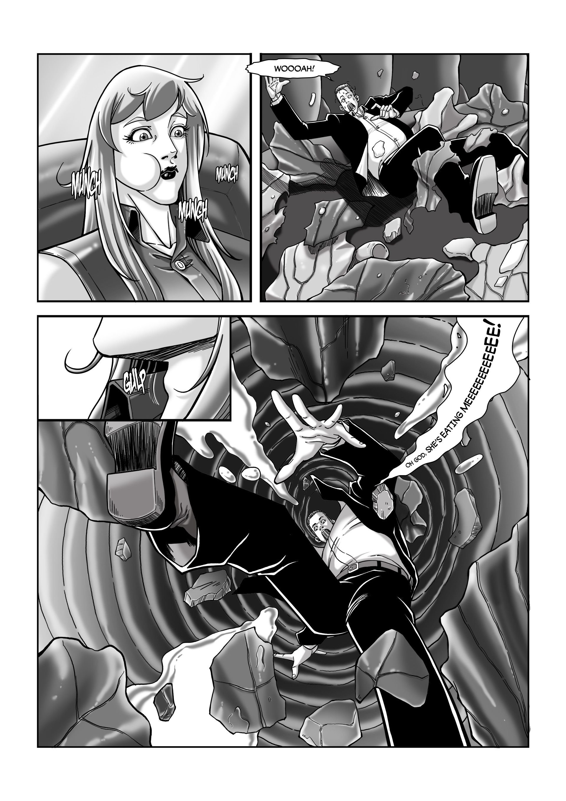 A Secretary’s Tale [Giantess Fan] - Chapter 3 — Page 16