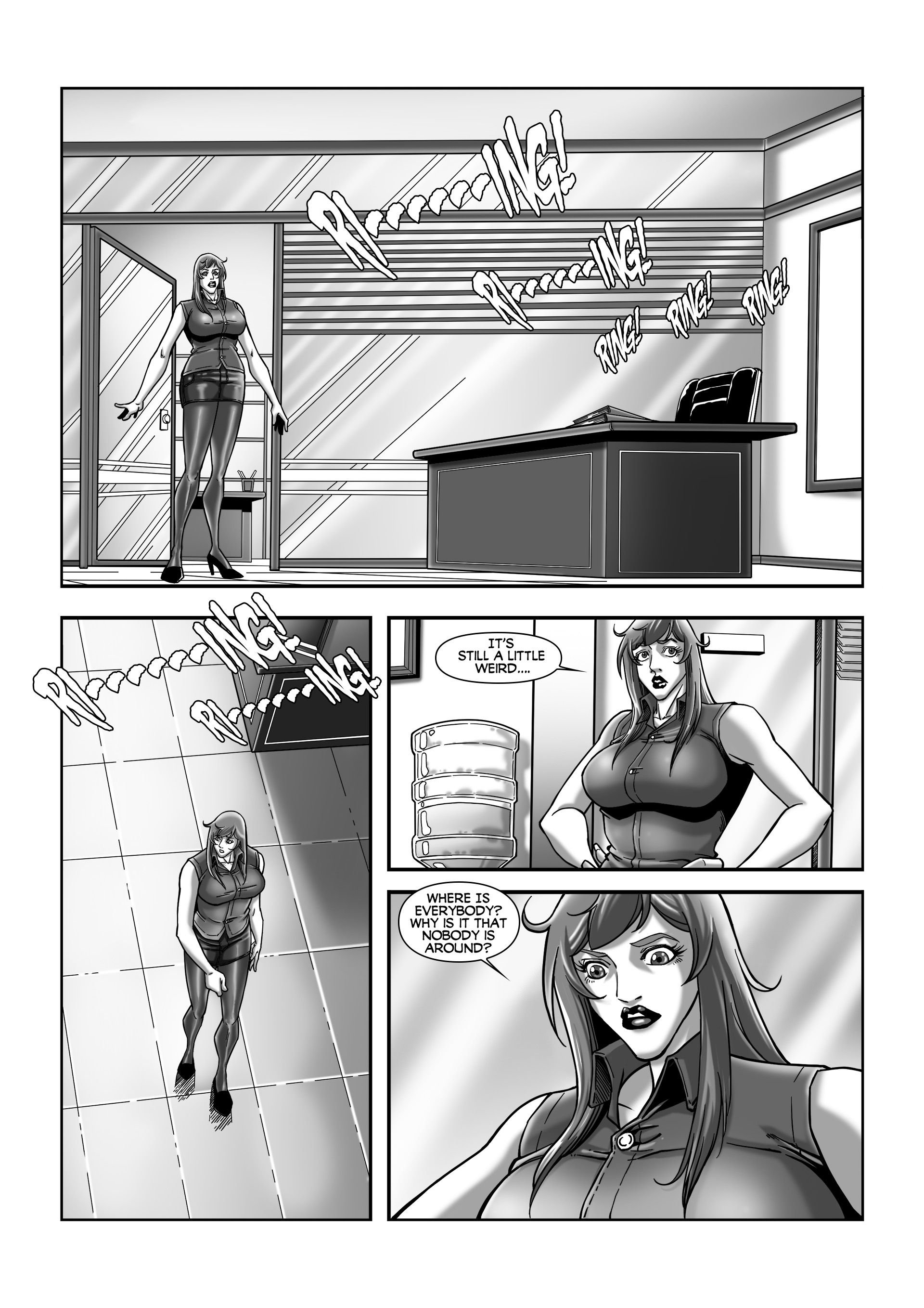 A Secretary’s Tale [Giantess Fan] - Chapter 3 — Page 24