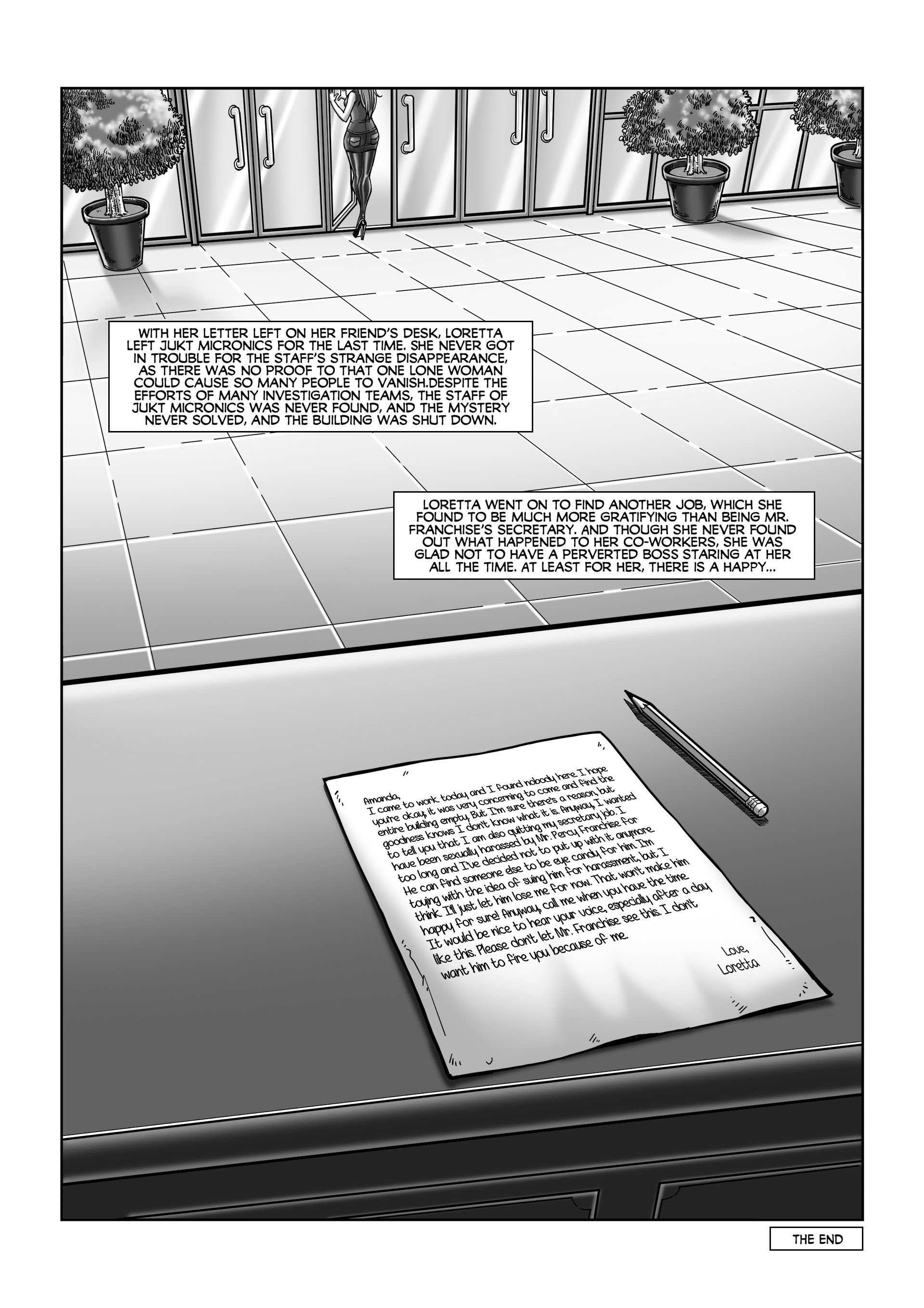A Secretary’s Tale [Giantess Fan] - Chapter 3 — Page 31