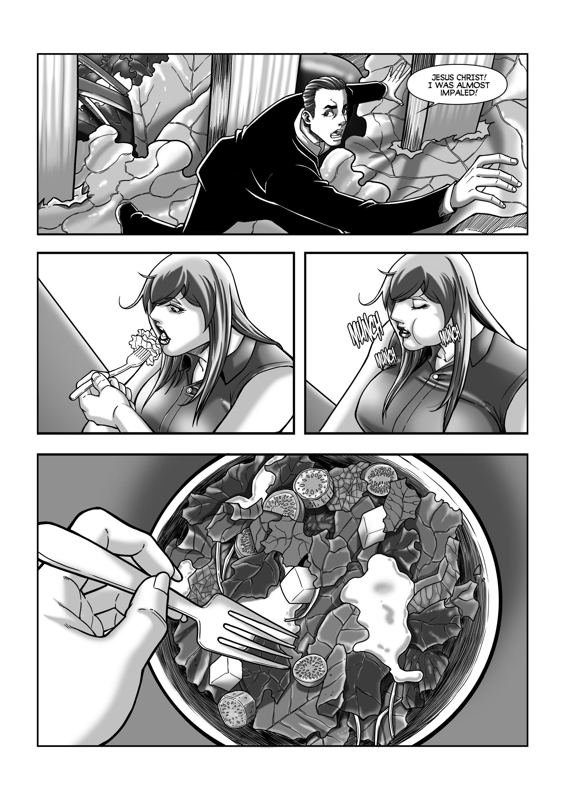 A Secretary’s Tale [Giantess Fan] - Chapter 3 — Page 9