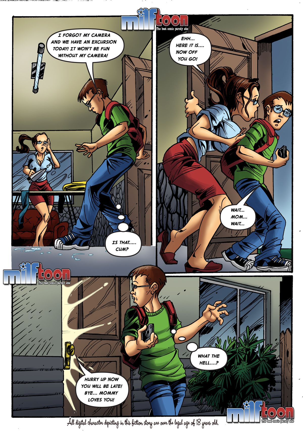 Home Cumming [MILFToon] - Chapter 1 — Page 5