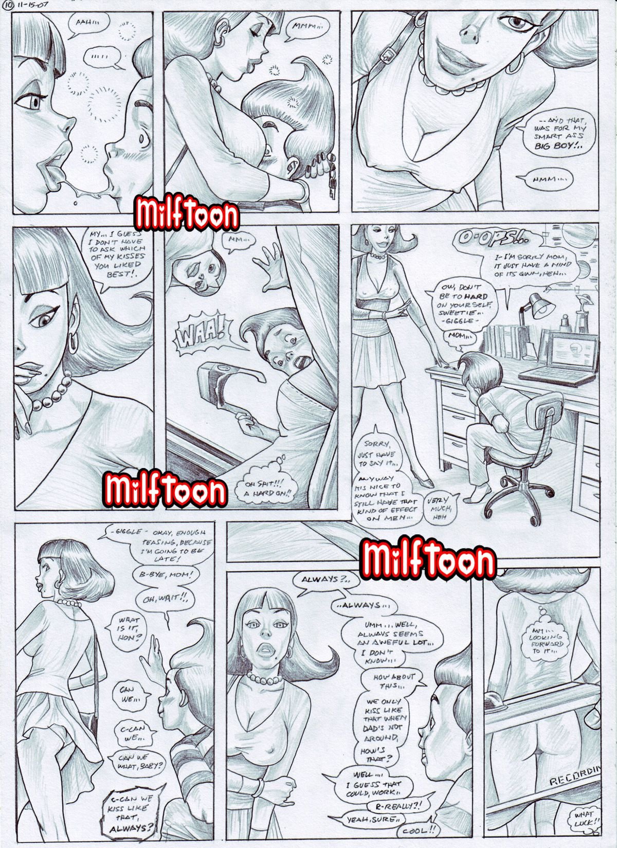 Jimmy Naitron (The Adventures of Jimmy Neutron: Boy Genius) [MILFToon] - Chapter 1 — Page 11