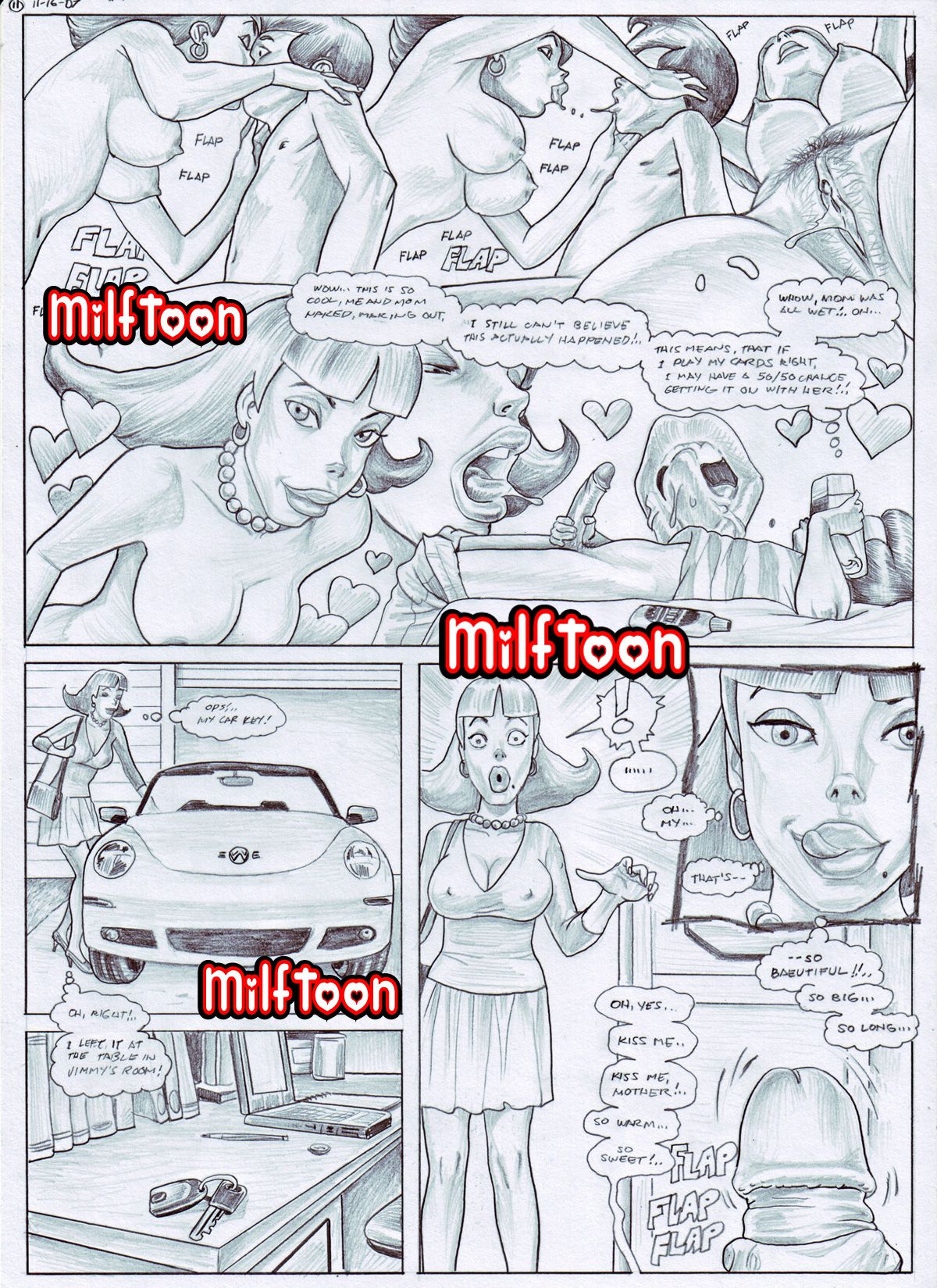 Jimmy Naitron (The Adventures of Jimmy Neutron: Boy Genius) [MILFToon] - Chapter 1 — Page 12