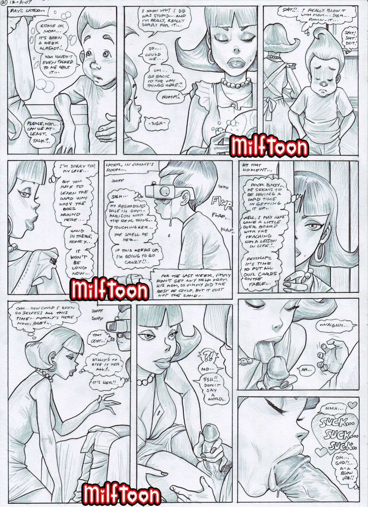 Jimmy Naitron (The Adventures of Jimmy Neutron: Boy Genius) [MILFToon] - Chapter 1 — Page 22