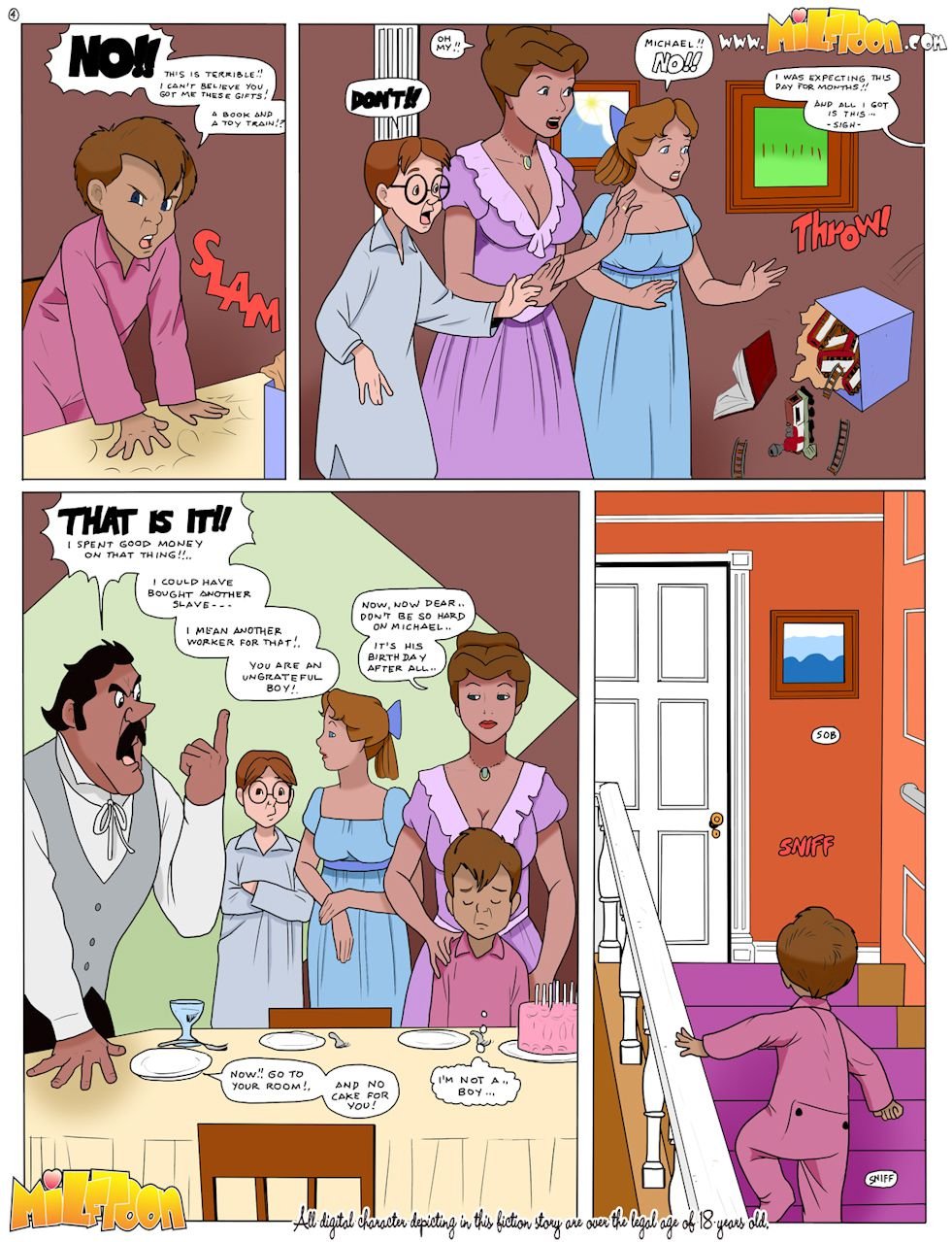 Mary And Wendy Go Pro (Peter And Wendy) [MILFToon] - Chapter 1 — Page 4
