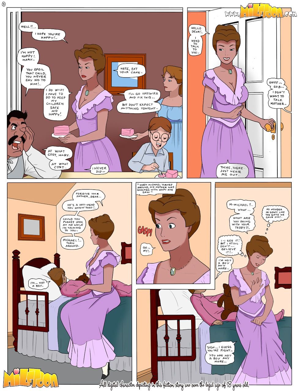 Mary And Wendy Go Pro (Peter And Wendy) [MILFToon] - Chapter 1 — Page 5
