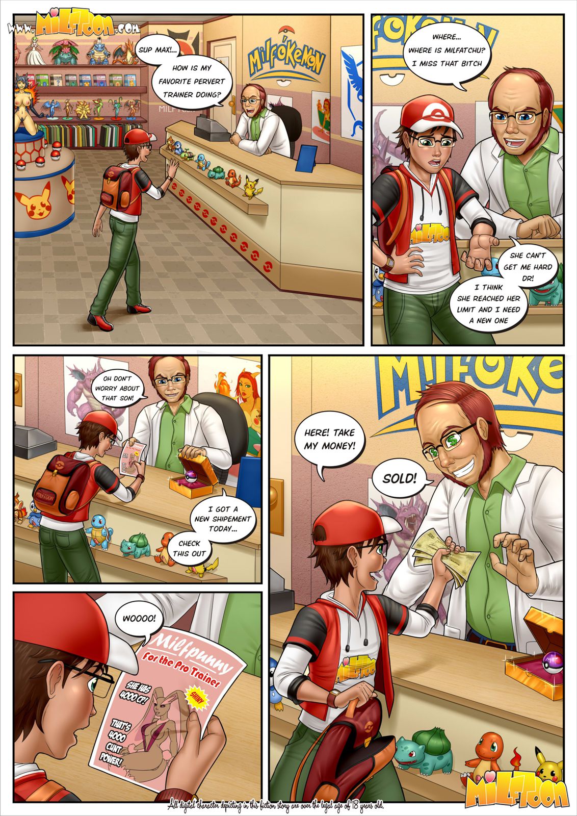 MILFPokemon Pre-Go (Pokemon) [MILFToon] - Chapter 1 — Page 5