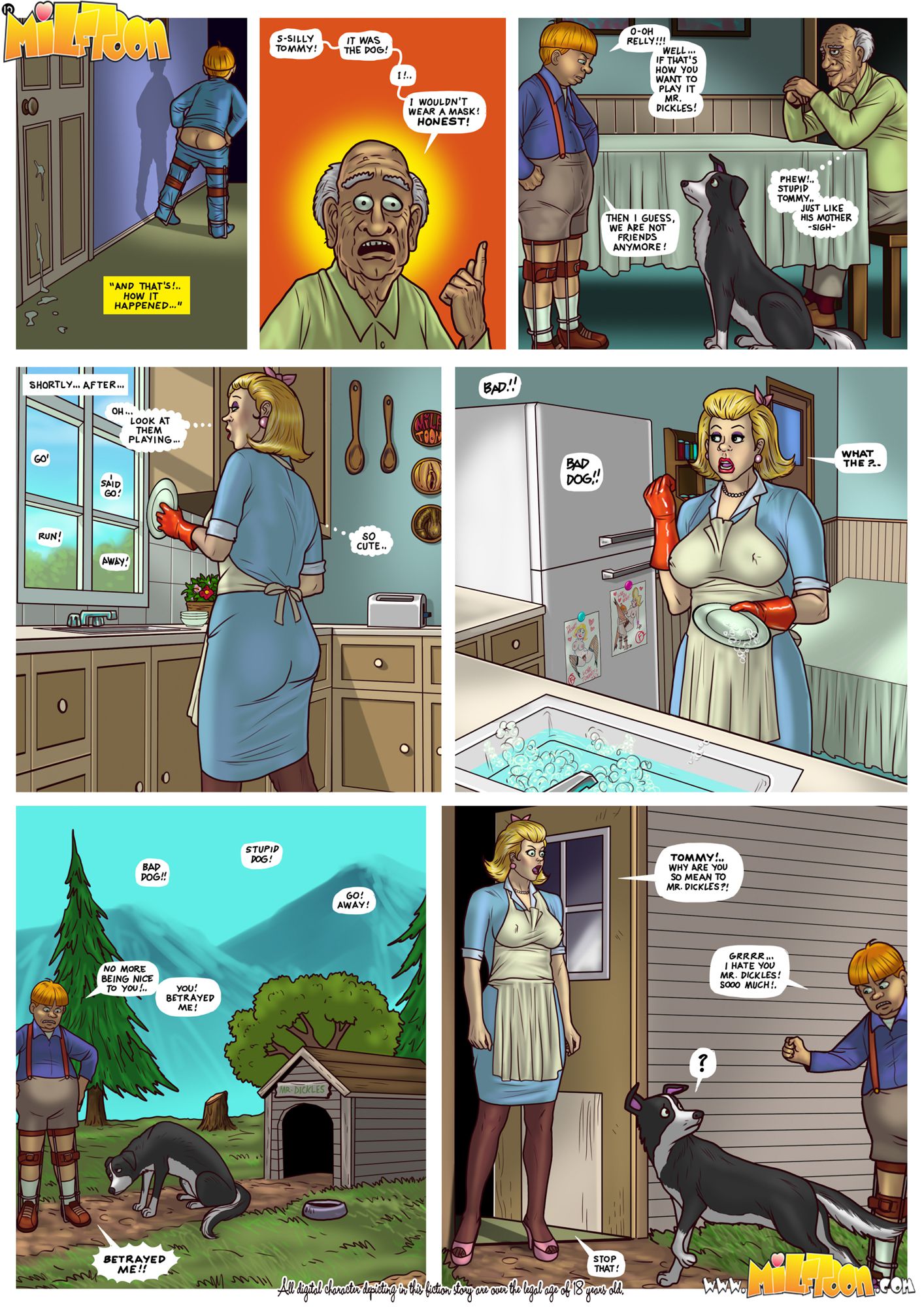 Mr. Dickles (Mr. Pickles) [MILFToon] - Chapter 1 — Page 11