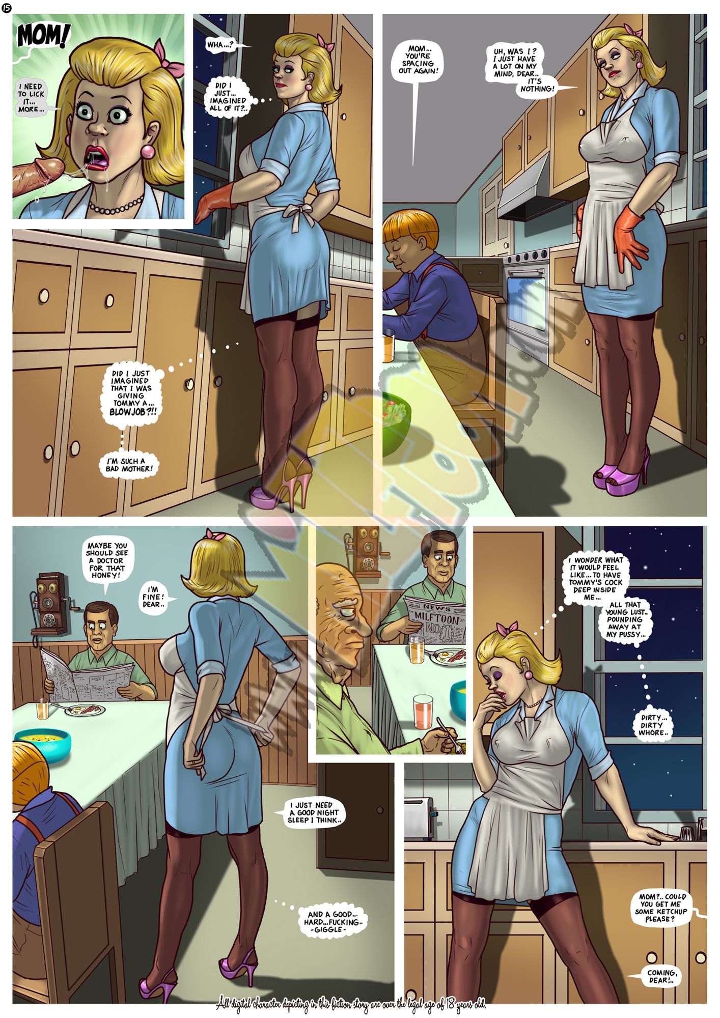 Mr. Dickles (Mr. Pickles) [MILFToon] - Chapter 1 — Page 17