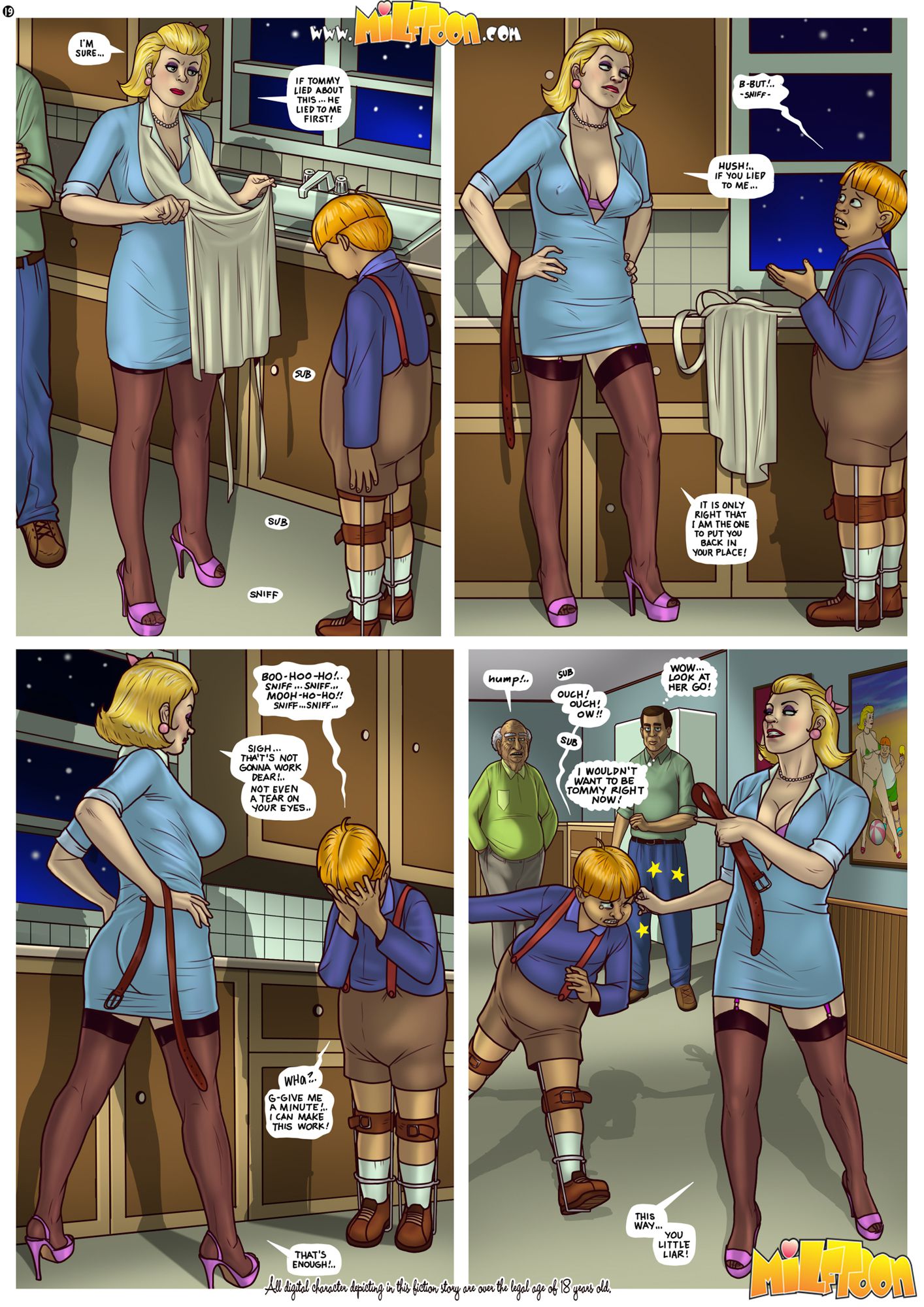 Mr. Dickles (Mr. Pickles) [MILFToon] - Chapter 1 — Page 23