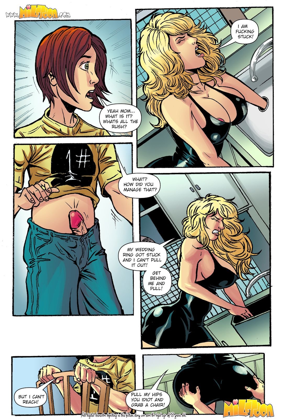 Not Going [MILFToon] - Chapter 1 — Page 5