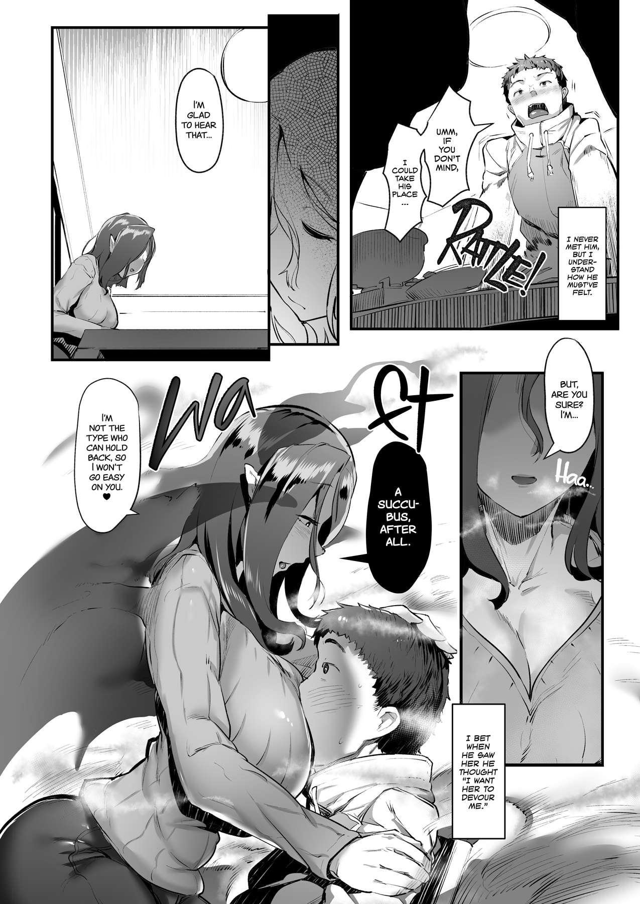 Succubus Widow’s Afternoon Secret [Aho] - Chapter 1 — Page 10
