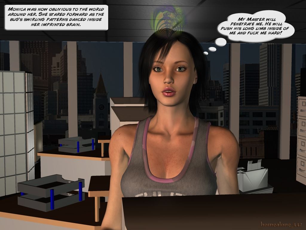 Bedroom Pet [3DMonsterStories, Droid447] - Chapter 1 — Page 28