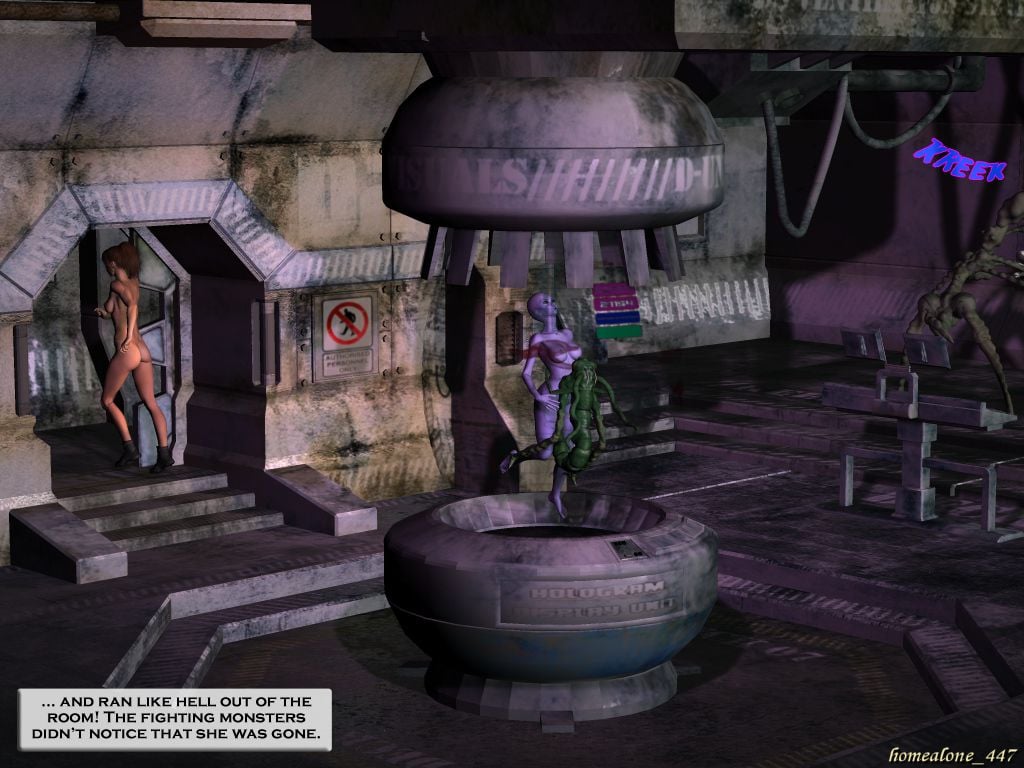 Breeding Station [3DMonsterStories, Droid447] - Chapter 1 — Page 142