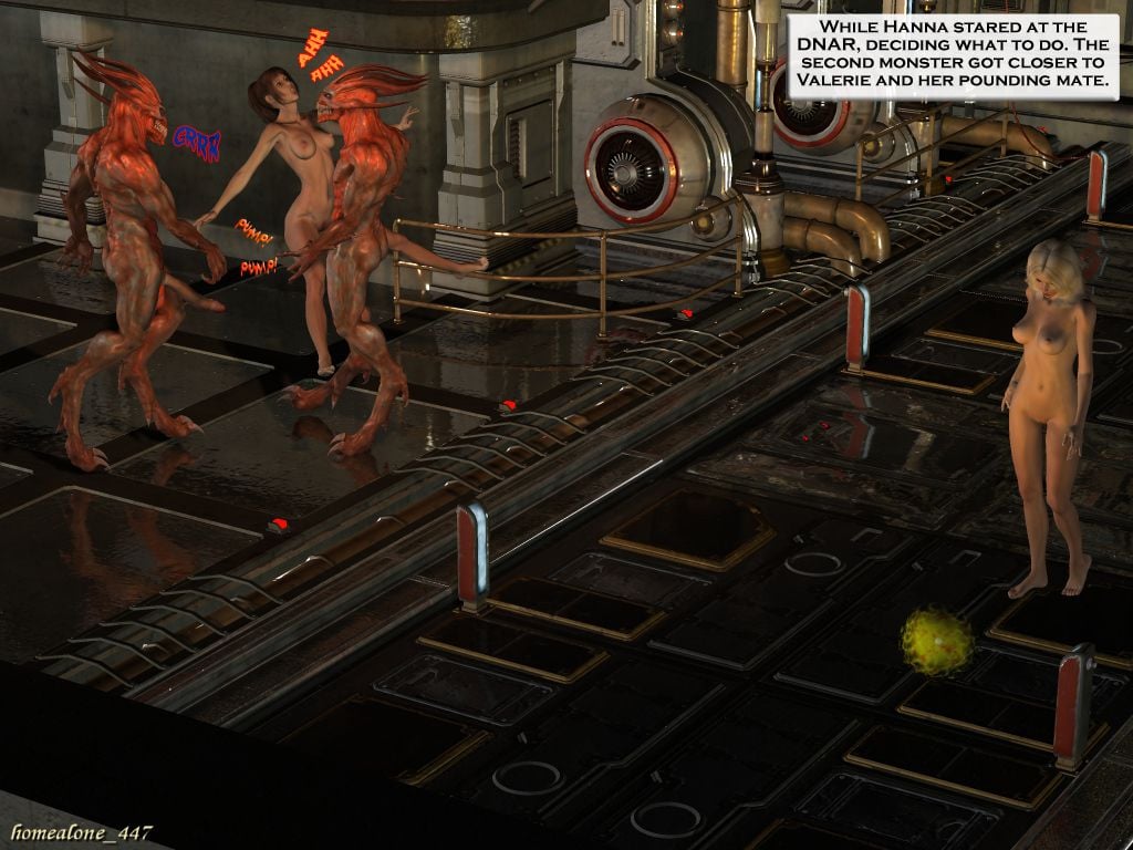 Breeding Station [3DMonsterStories, Droid447] - Chapter 1 — Page 167