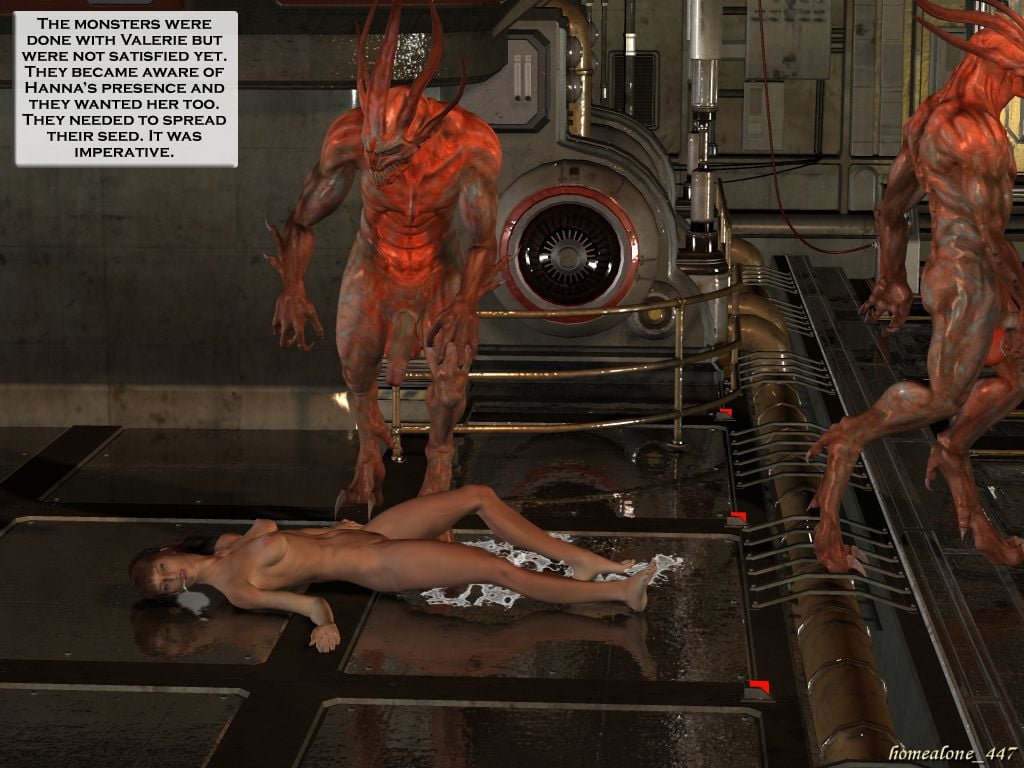 Breeding Station [3DMonsterStories, Droid447] - Chapter 1 — Page 177