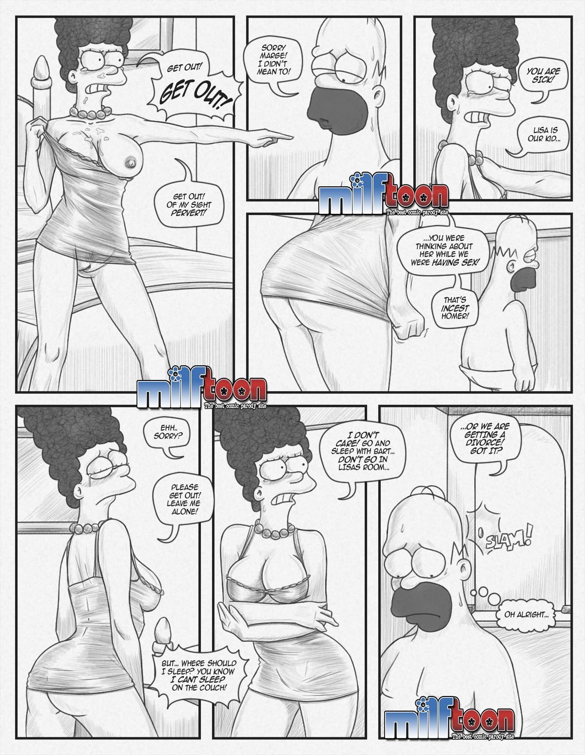 Simpsons (The Simpsons) [MILFToon] - Chapter 1 — Page 10