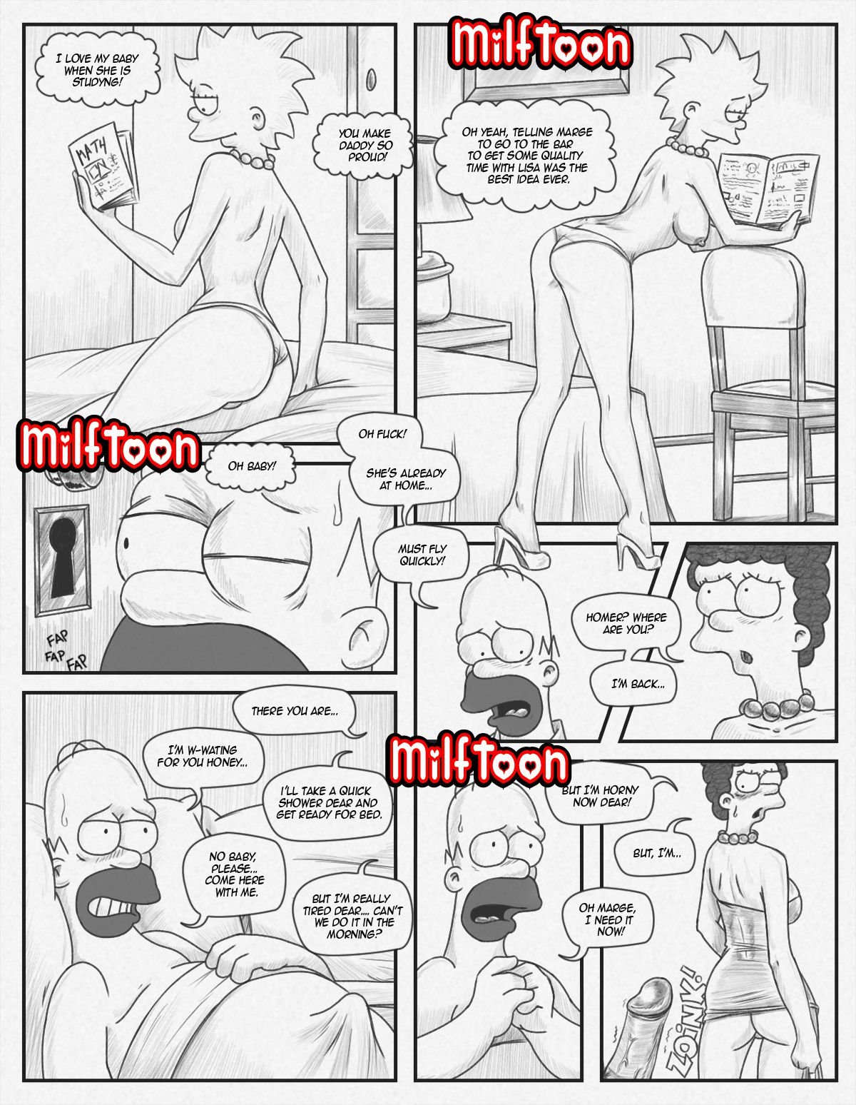 Simpsons (The Simpsons) [MILFToon] - Chapter 1 — Page 7