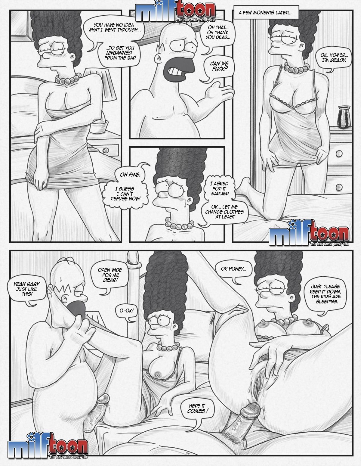 Simpsons (The Simpsons) [MILFToon] - Chapter 1 — Page 8