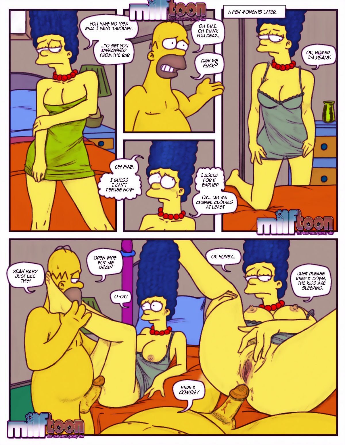 Simpsons (The Simpsons) [MILFToon] - Chapter 1.5 — Page 8