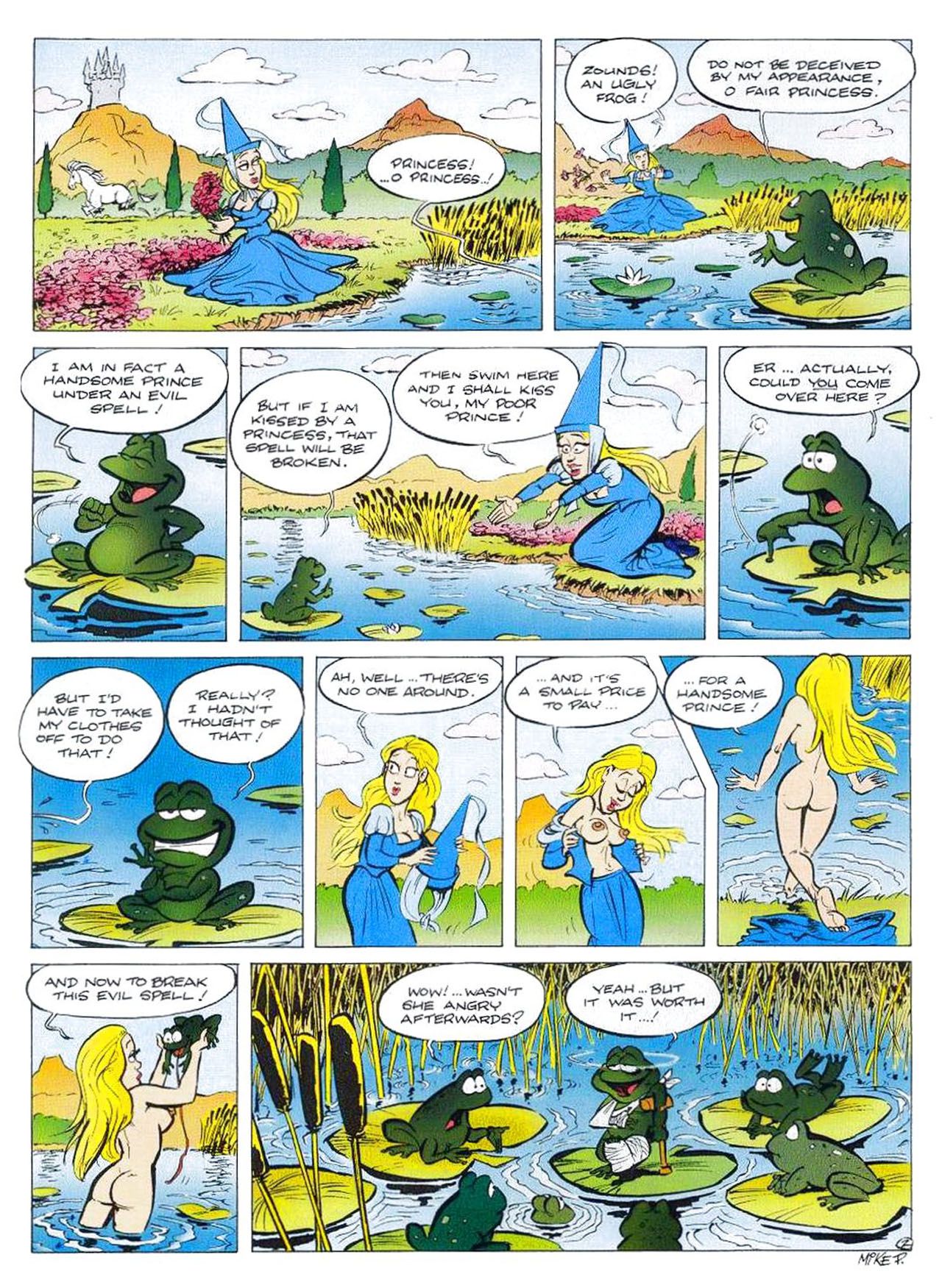 Grin & Bare It [Eurotica] - Chapter 3 — Page 34