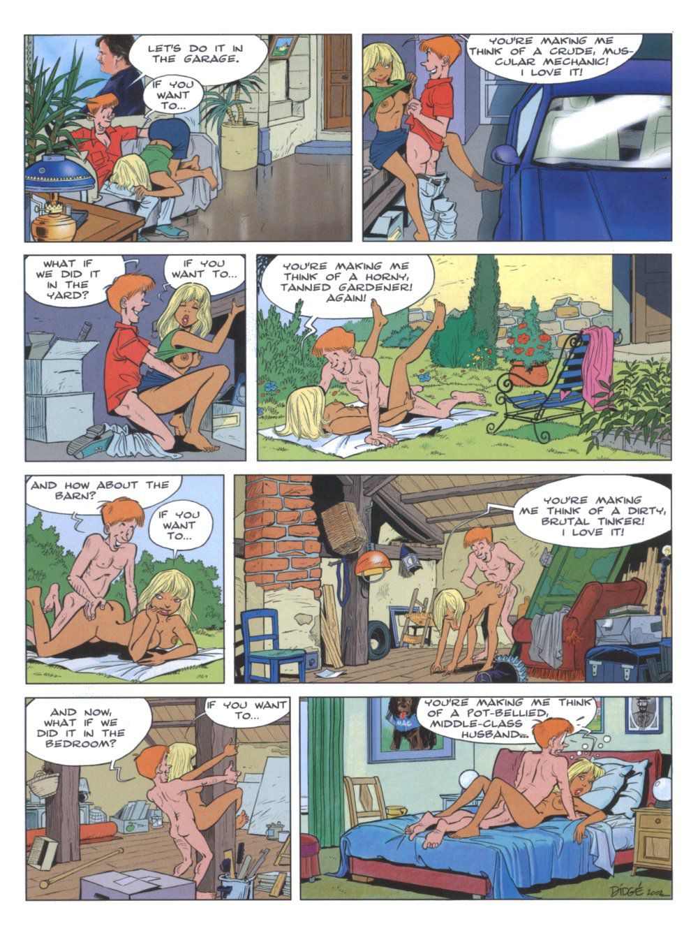 Grin & Bare It [Eurotica] - Chapter 7 — Page 35