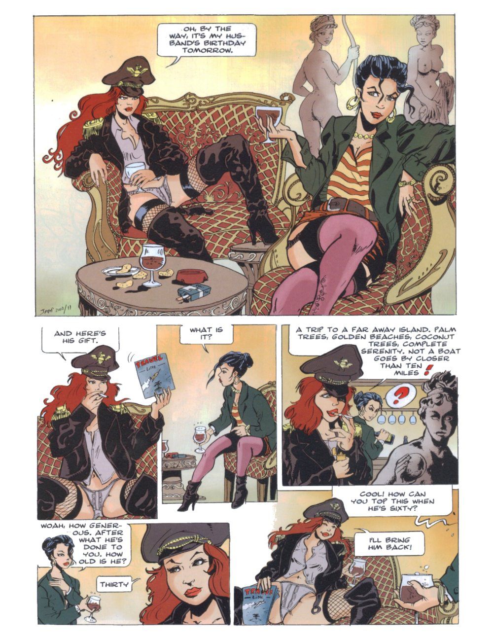 Grin & Bare It [Eurotica] - Chapter 9 — Page 13