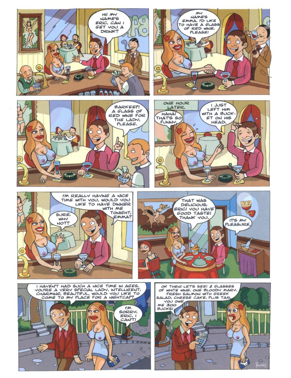 Grin & Bare It [Eurotica] - Chapter 9 — Page 8