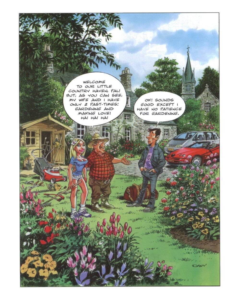 Grin & Bare It [Eurotica] - Chapter 6 — Page 28