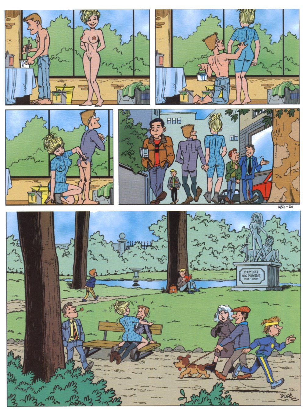 Grin & Bare It [Eurotica] - Chapter 8 — Page 22