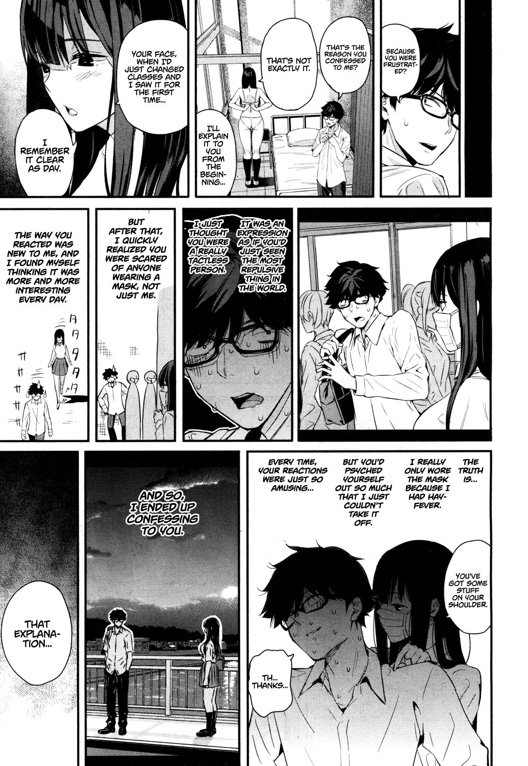 Hassu, Take Off Your Mask! {Rewrite} [Shioroku] - Chapter 1 — Page 37