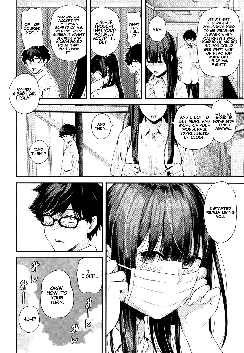 Hassu, Take Off Your Mask! {Rewrite} [Shioroku] - Chapter 1 — Page 38