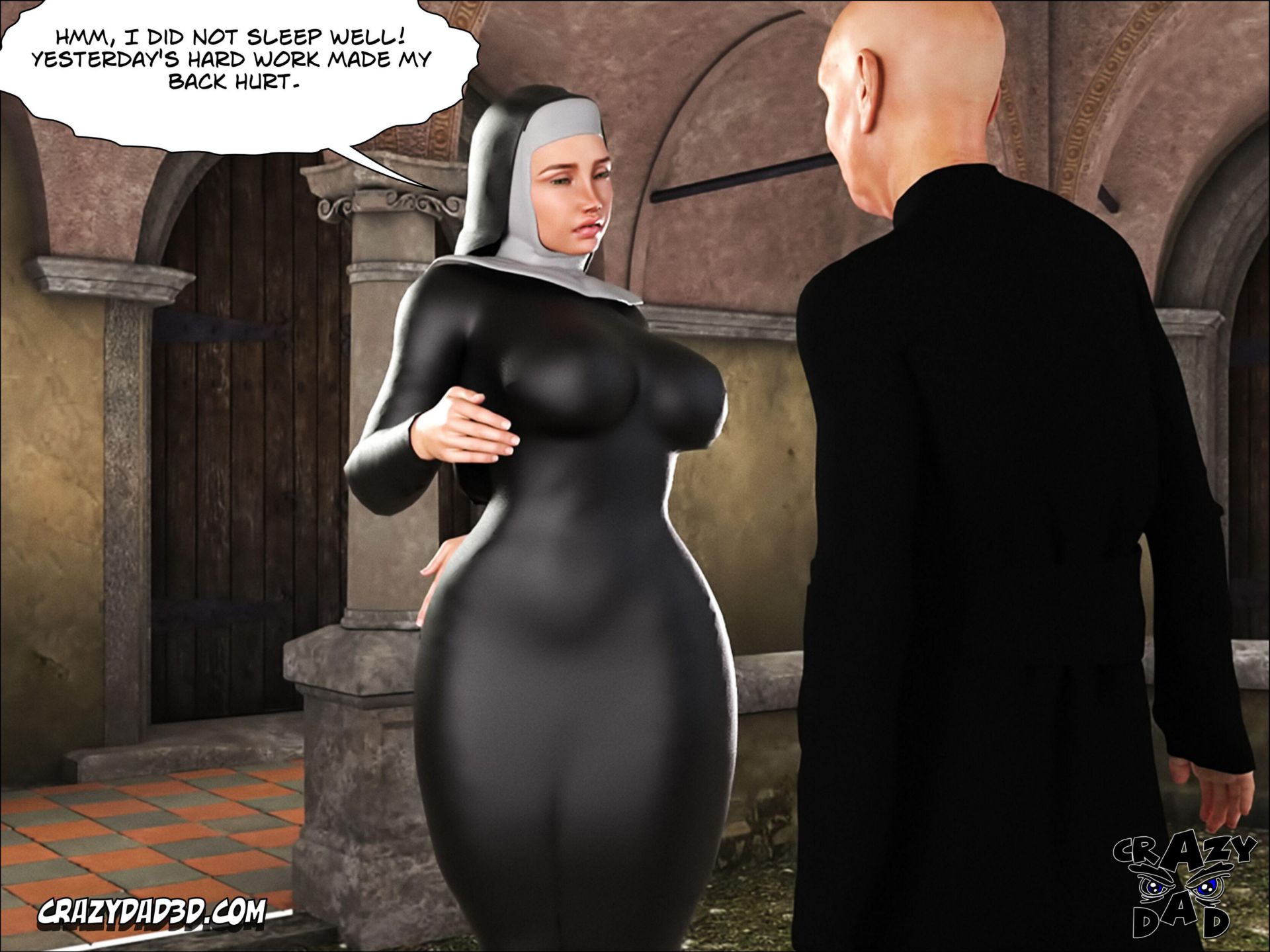 Sister Grace [CrazyDad3D] - Chapter 2 — Page 57