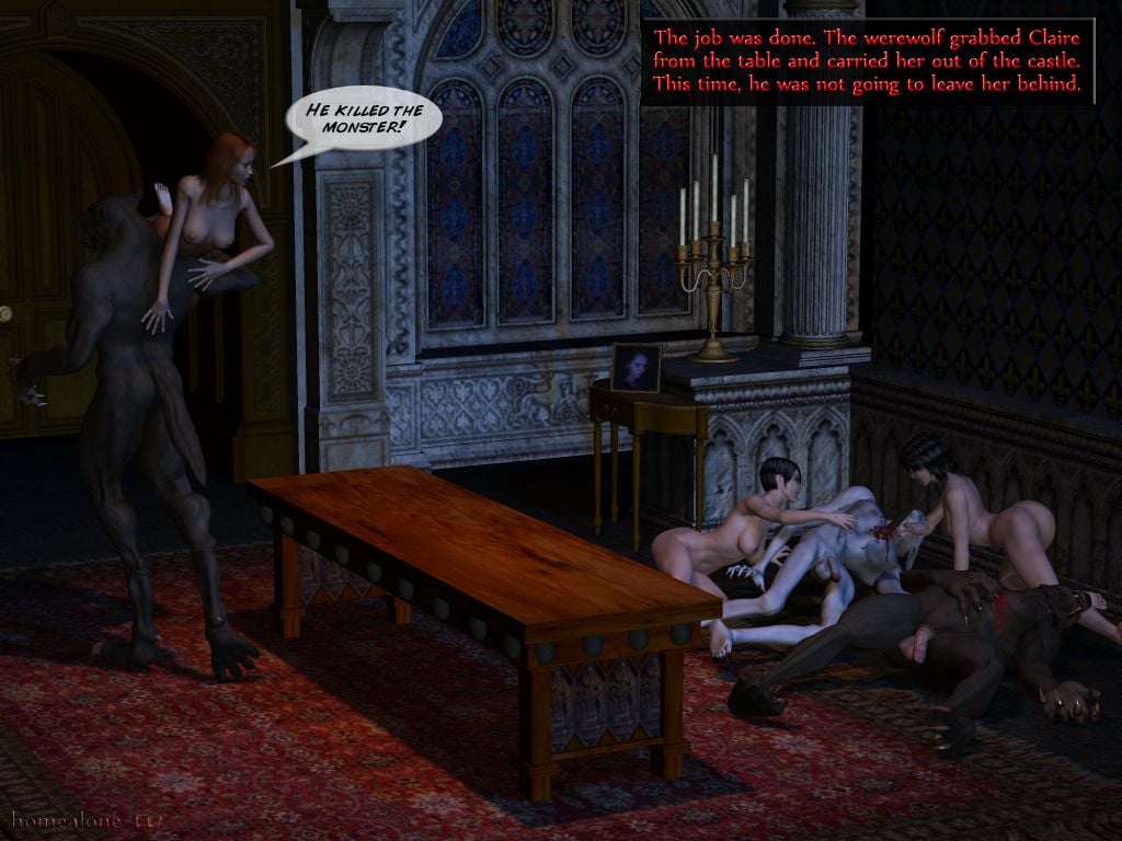 Castle Tails [3DMonsterStories, Droid447] - Chapter 1 — Page 96