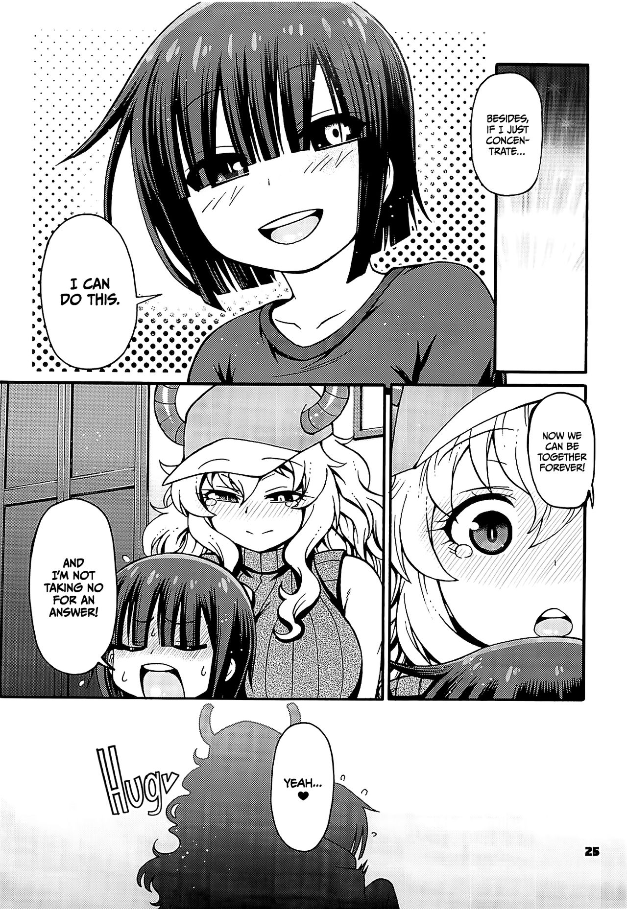 Maybe He’ll Know (Miss Kobayashi’s Dragon Maid) [Chiba Toshirou] - Chapter 1 — Page 24