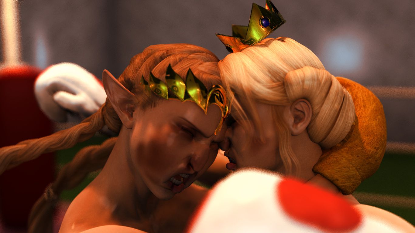 Foxy Boxing Princess Pound [SquarePeg3D] - Chapter 1.3 — Page 25