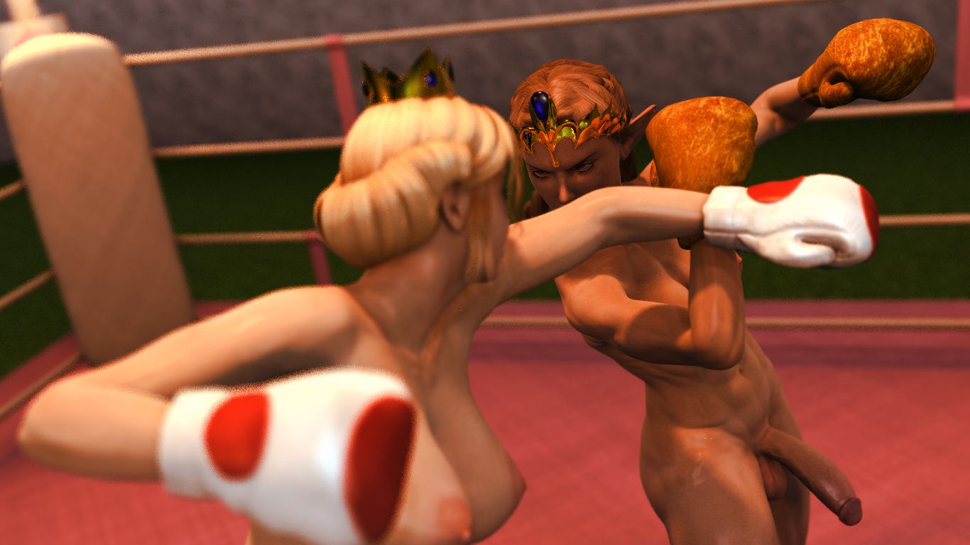 Foxy Boxing Princess Pound [SquarePeg3D] - Chapter 1.5 — Page 17