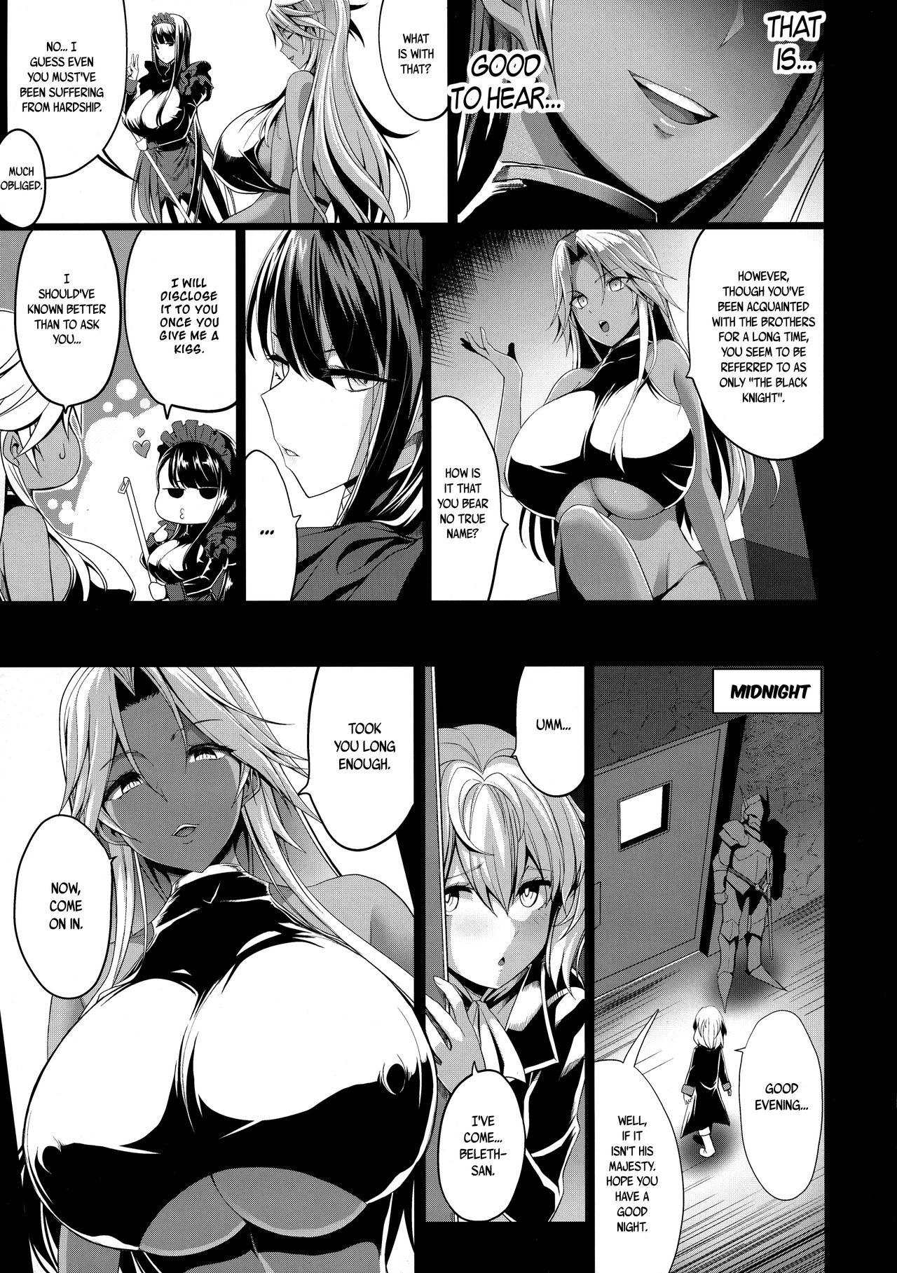 Big Breasted Female Knight Captured By Young Emperor Brothers [Kloah] - Chapter 3 — Page 15