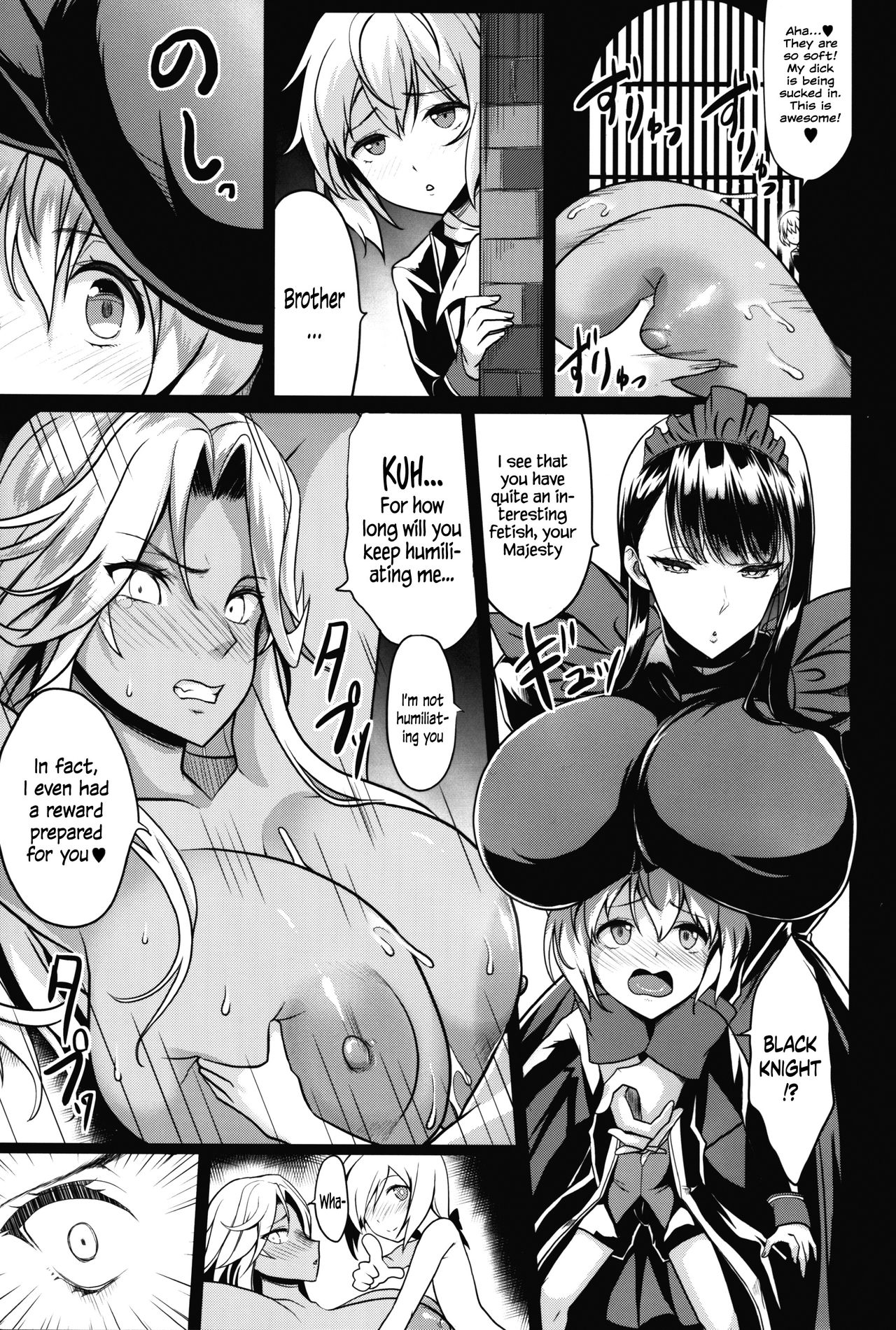 Big Breasted Female Knight Captured By Young Emperor Brothers [Kloah] - Chapter 2 — Page 27