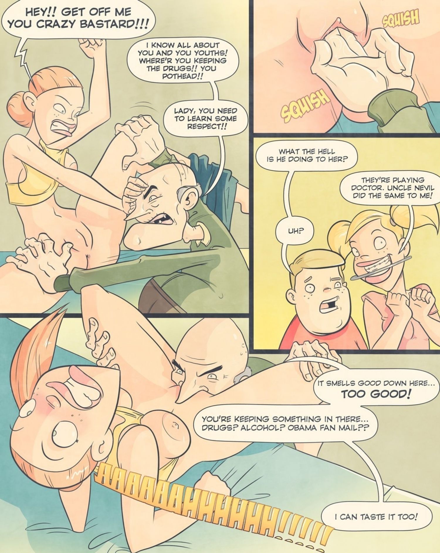 Grumpy Old Man Jefferson [JABComix] - Chapter 1 — Page 5