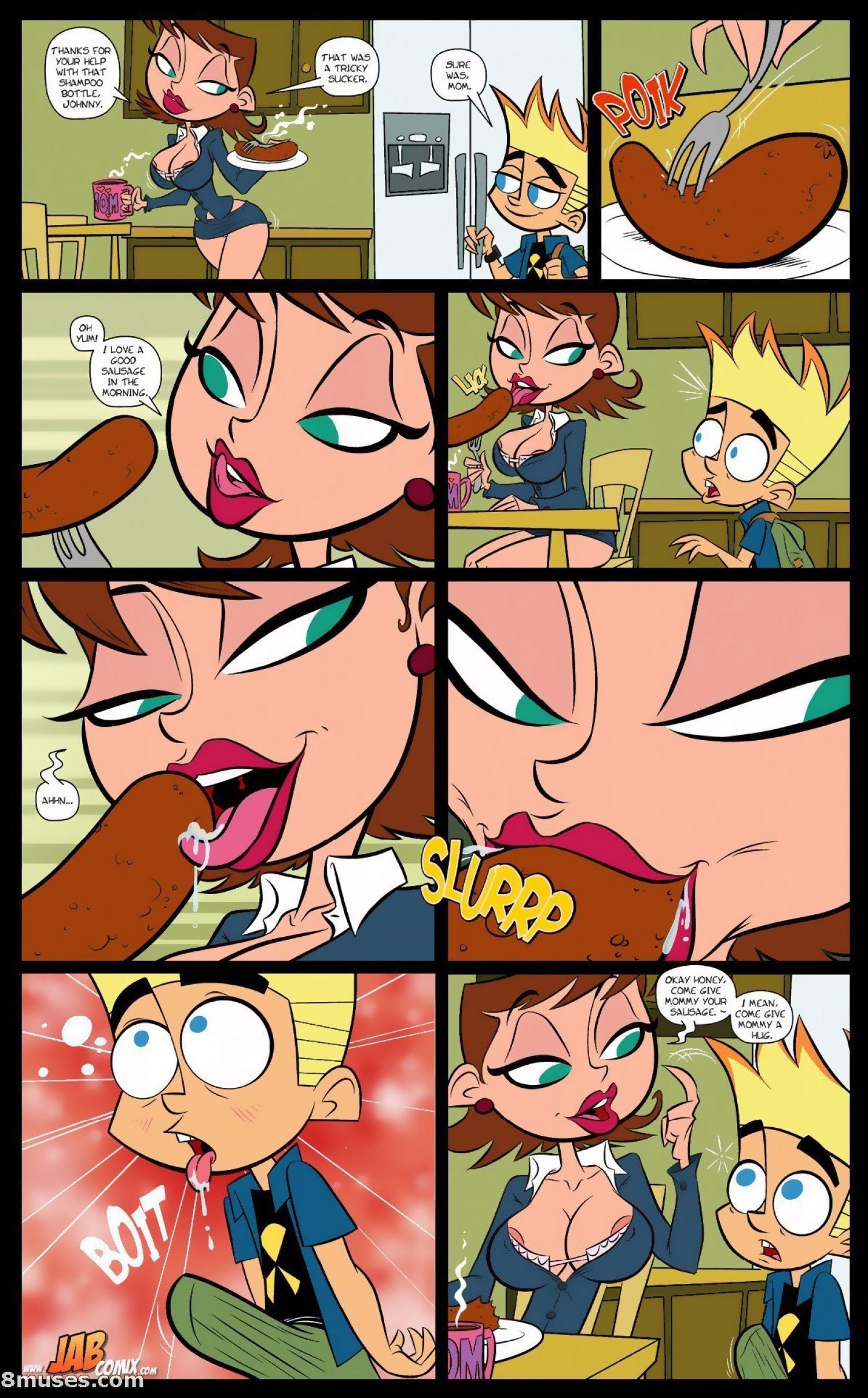 Johnny Testicles (Johnny Test) [JABComix] - Chapter 2 — Page 6