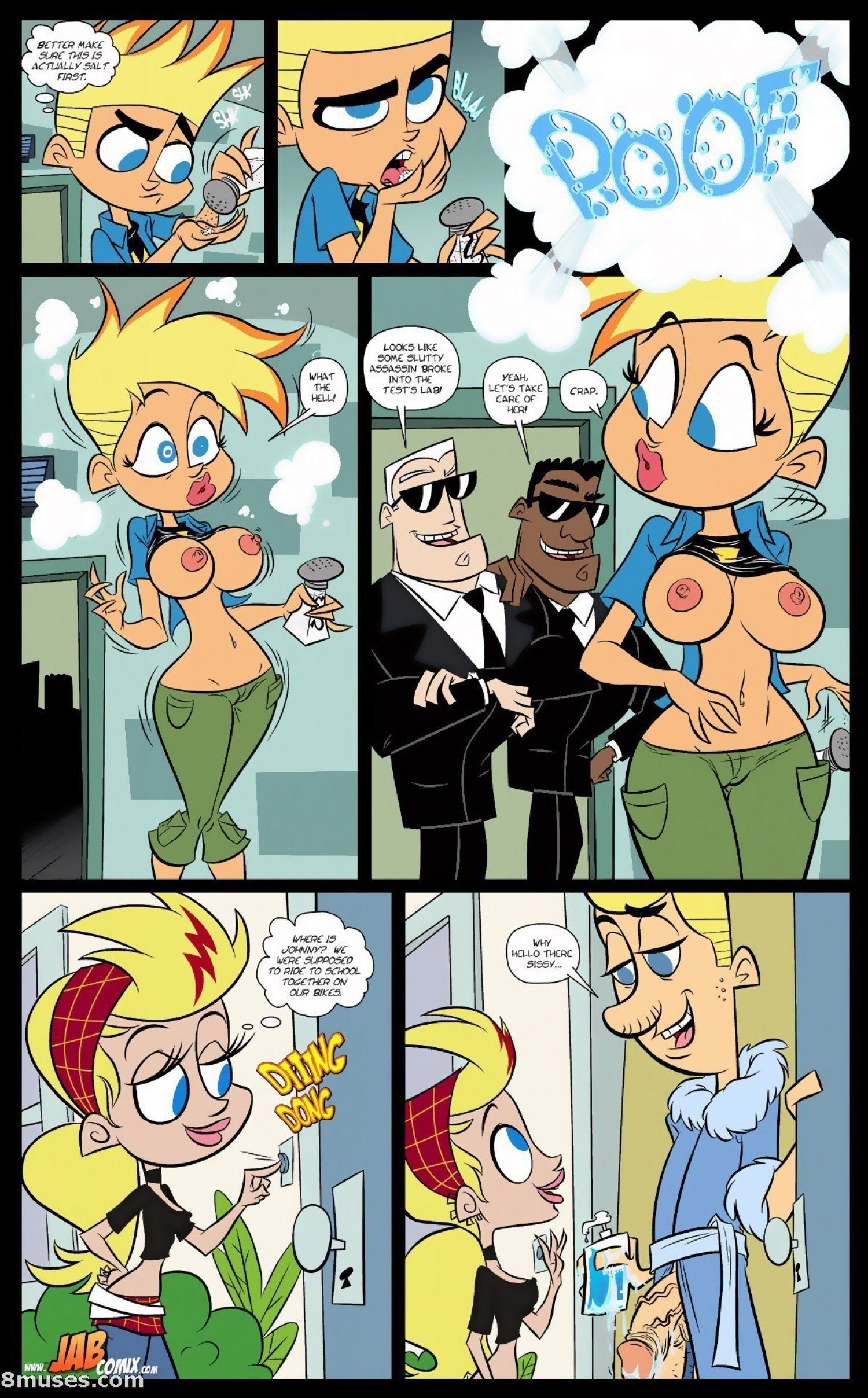 Johnny Testicles (Johnny Test) [JABComix] - Chapter 2 — Page 8