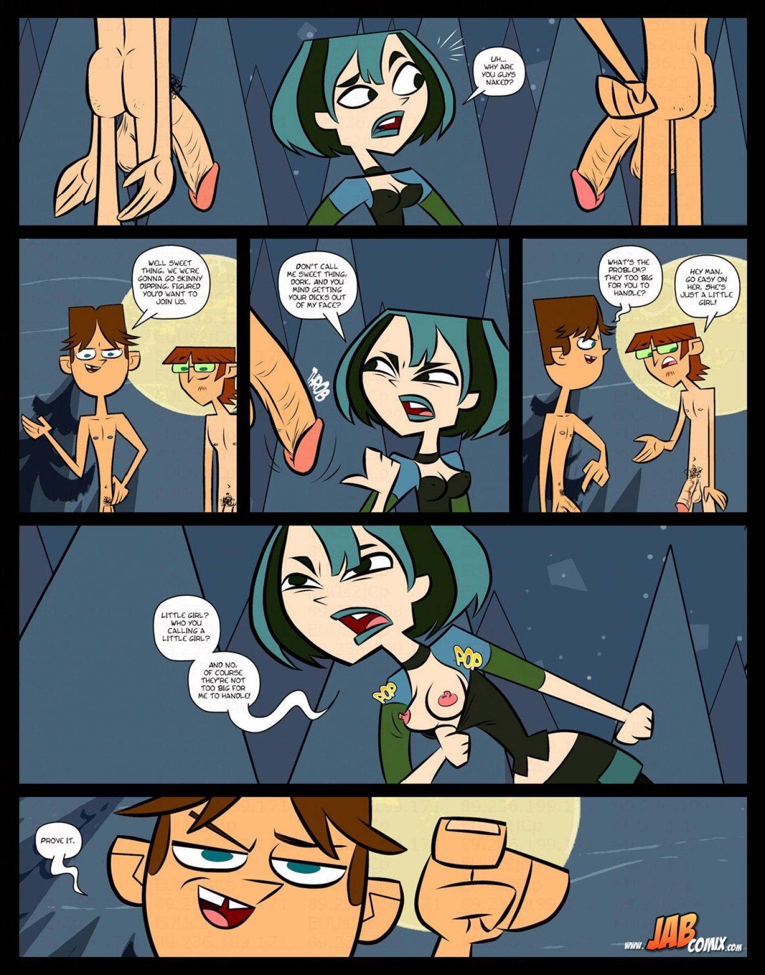 Total Fucking Drama (Total Drama) [JABComix] - Chapter 1 — Page 4