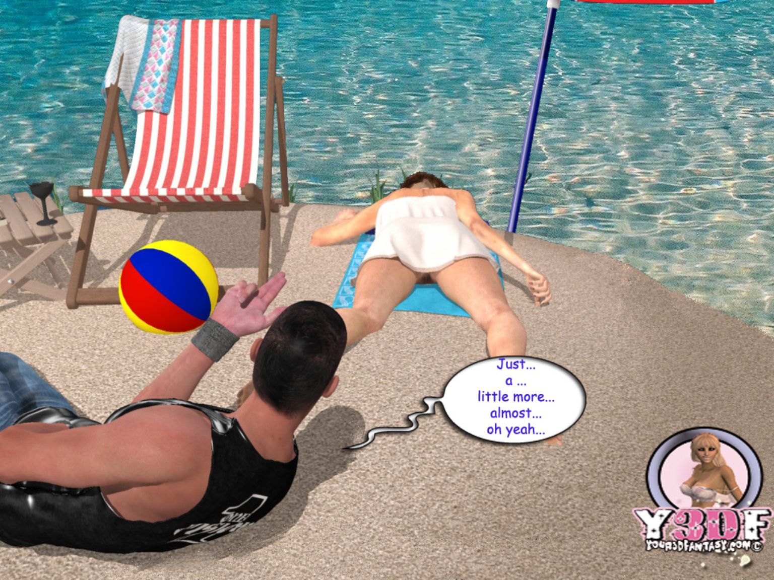 Beach [Y3DF] - Chapter 1 — Page 13