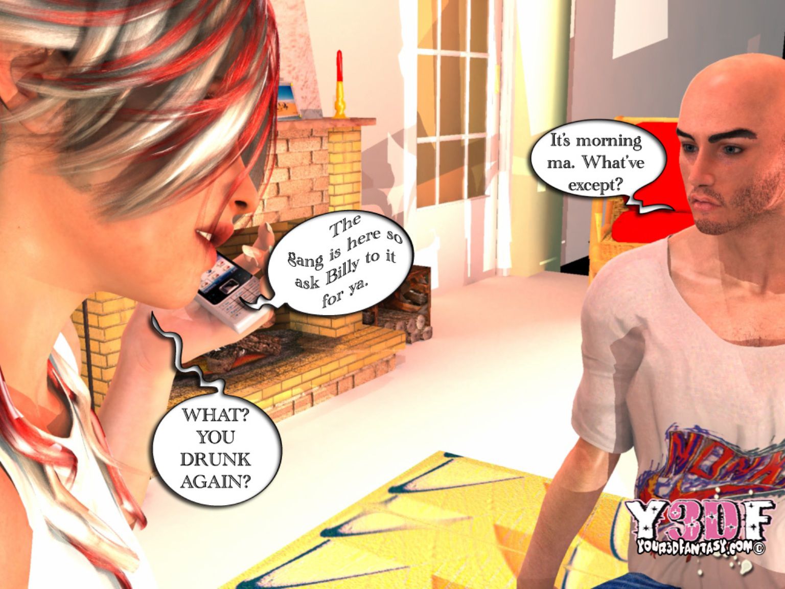 Blue Neck [Y3DF] - Chapter 1 — Page 18