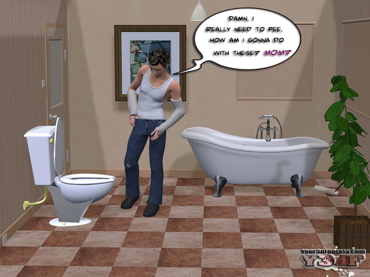 Broken [Y3DF] - Chapter 1 — Page 5